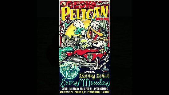 Pesky Pelican Open Mic Theme Song